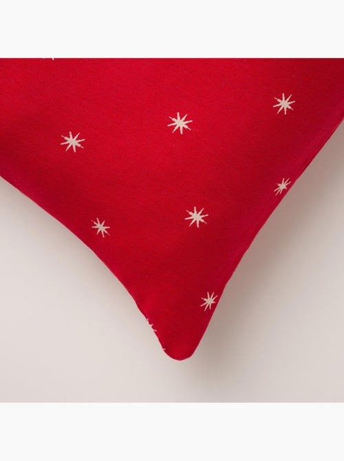 Set 2 copricuscini natale stelle, filo dorato, cotone - gamusi. - Kiabi Set 2 copricuscini natale stelle, filo dorato, cotone - gamusi. - Kiabi