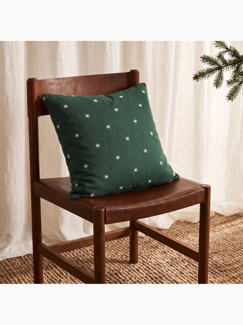 Set 2 copricuscini natale stelle, filo dorato, cotone - gamusi. - Kiabi Set 2 copricuscini natale stelle, filo dorato, cotone - gamusi. - Kiabi