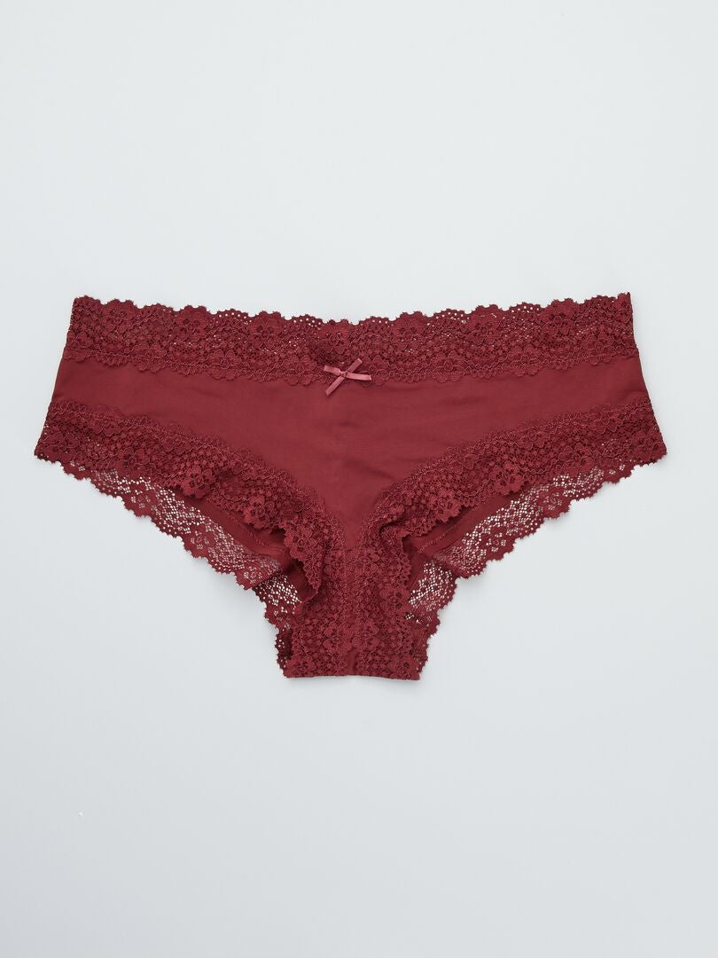 culotte in microfibra