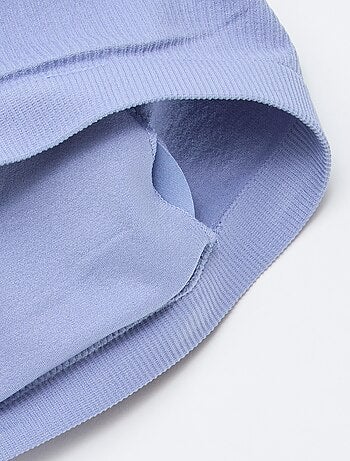 Set di 2 fasce a costine senza cuciture