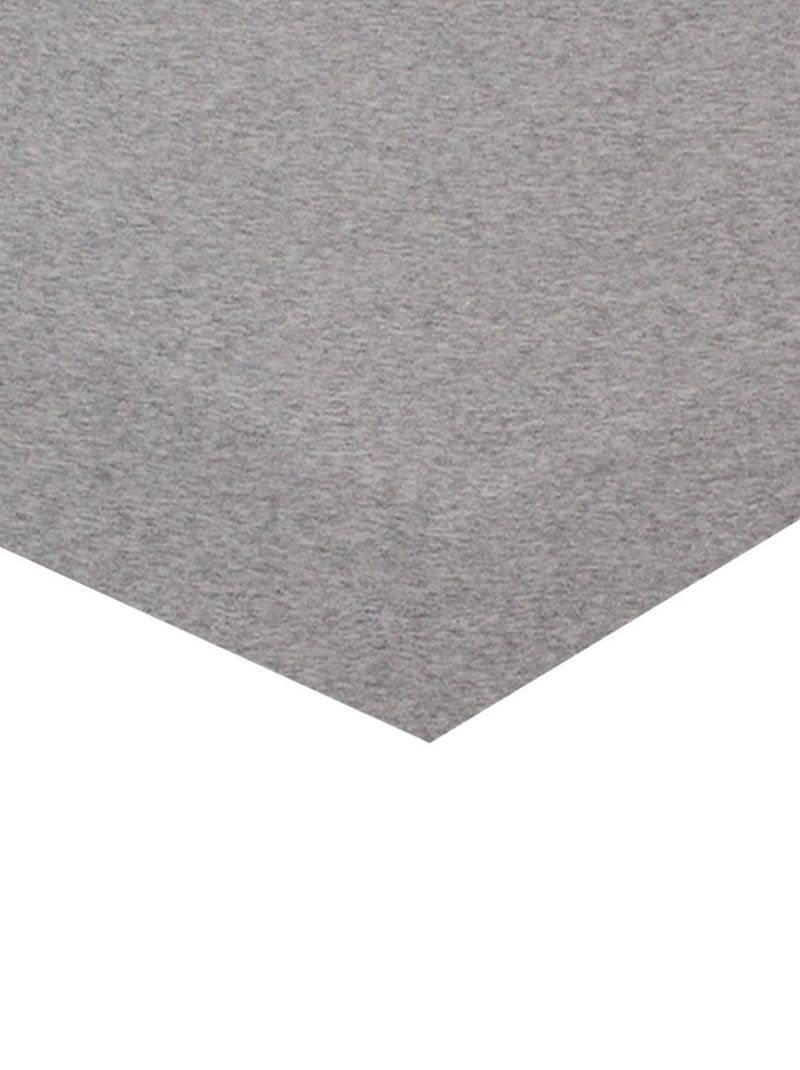 Set 2 lenzuola con angoli in jersey 40x80 cm in cotone biologico Grigio - Kiabi
