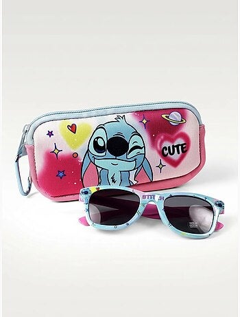 Set 2 occhiali da sole con custodia Stitch Disney