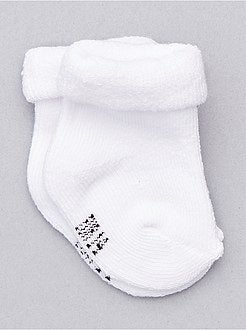 Set 2 paia calzini cotone bio - Kiabi