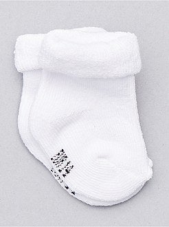 Set 2 paia calzini cotone bio - Kiabi