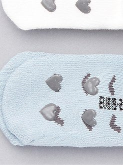 Set 2 paia calzini cotone bio - Kiabi