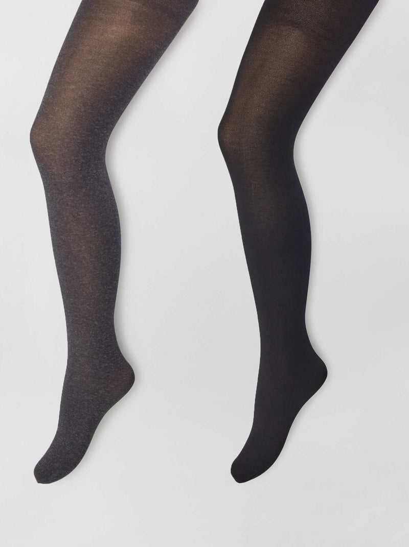 2 Paia Di Collant In Rete Jacquard Con Motivo A Stella, Adatti Per - Foto 5