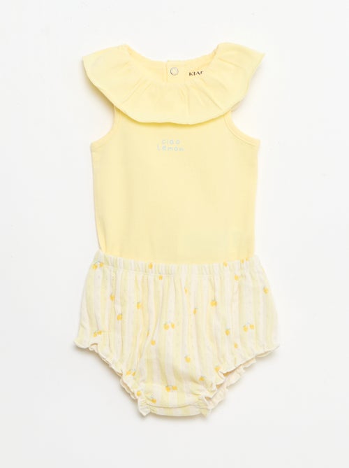 Set 2 pezzi body + culotte - Kiabi