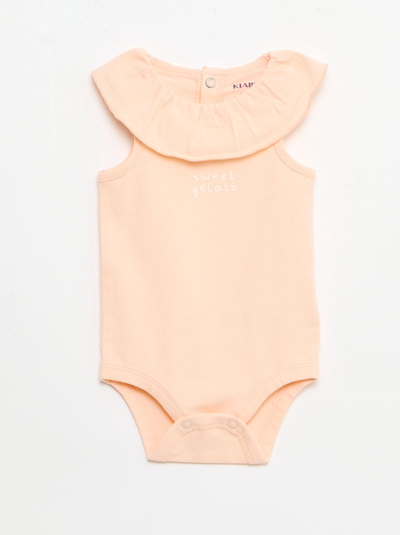 Set 2 pezzi body + culotte Rosa - Kiabi