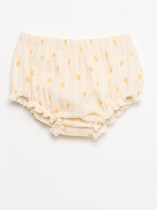 Set 2 pezzi body + culotte - Kiabi