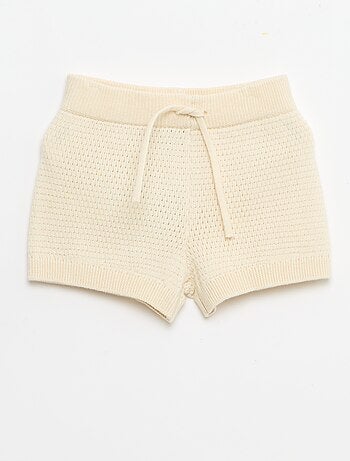 Set 2 pezzi in maglia - T-shirt polo + short