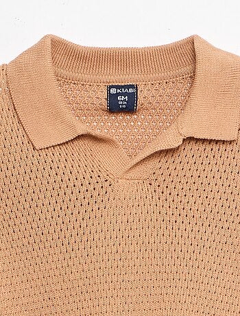 Set 2 pezzi in maglia - T-shirt polo + short