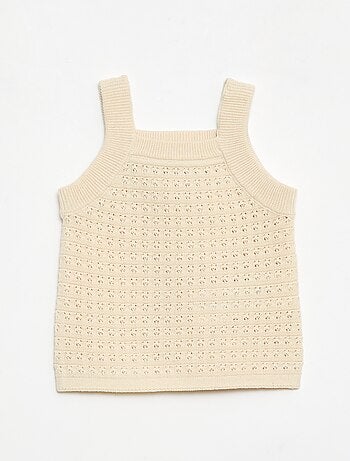 Set 2 pezzi short + T-shirt in crochet