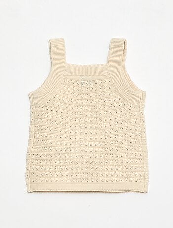 Set 2 pezzi short + T-shirt in crochet