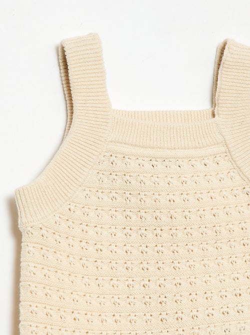 Set 2 pezzi short + T-shirt in crochet - Kiabi