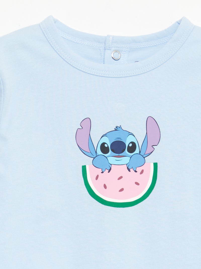 Set 2 pigiami "Stitch" Blu - Kiabi