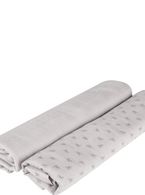 Set 2 salviette da allattamento in cotone bio – ROBA "Lil Planet" - Kiabi