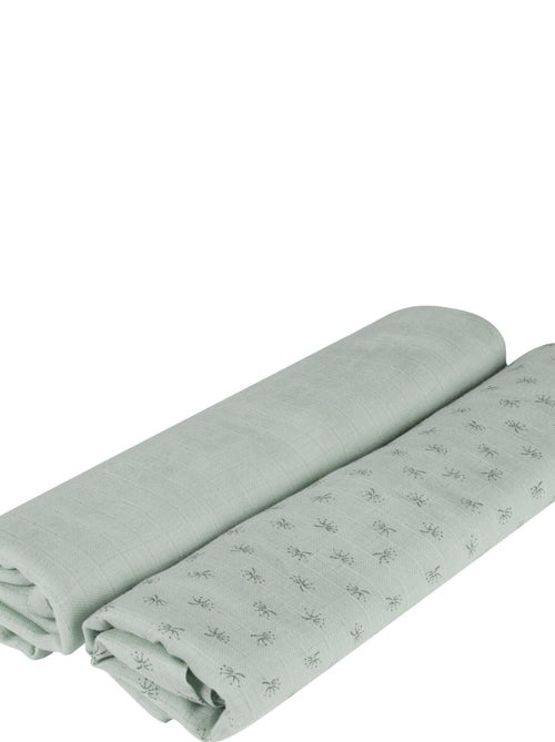 Set 2 salviette da allattamento in cotone bio – ROBA "Lil Planet" - Kiabi