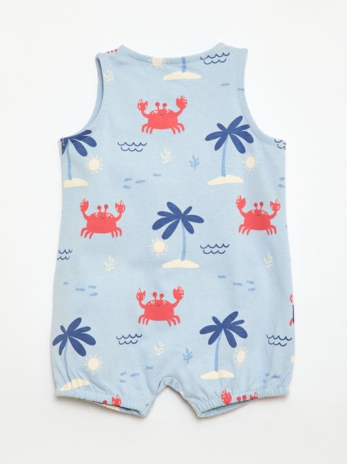 Set 2 tutine leggere con apertura a bottoni a pressione - Kiabi