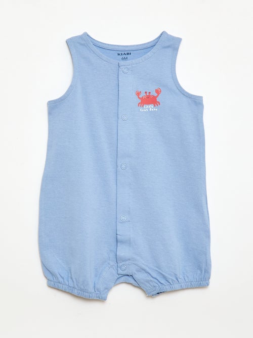 Set 2 tutine leggere con apertura a bottoni a pressione - Kiabi