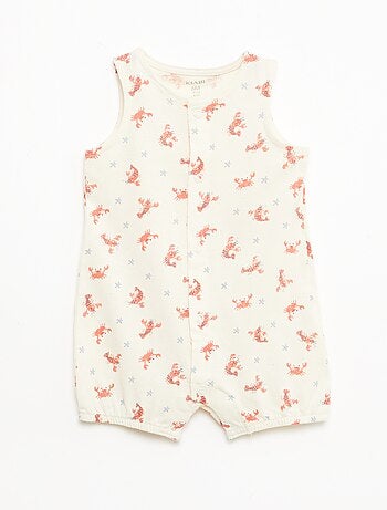 Set 2 tutine leggere con apertura a bottoni a pressione