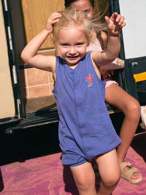 Set 2 tutine leggere con apertura a bottoni a pressione - Kiabi