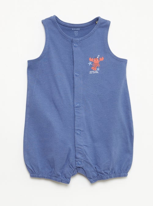 Set 2 tutine leggere con apertura a bottoni a pressione - Kiabi