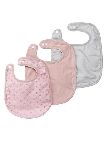 Set 3 bavaglini regolabili in cotone bio - ROBA 'Lil Planet'