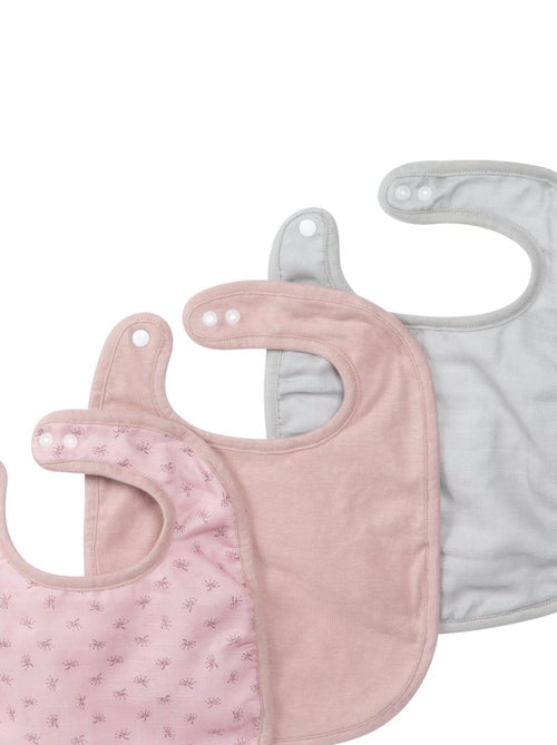 Set 3 bavaglini regolabili in cotone bio - ROBA 'Lil Planet' - Kiabi