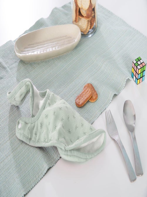 Set 3 bavaglini regolabili in cotone bio - ROBA 'Lil Planet' - Kiabi