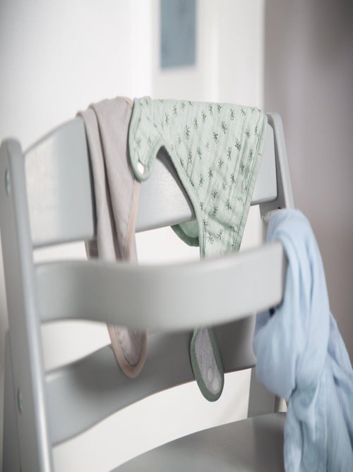 Set 3 bavaglini regolabili in cotone bio - ROBA 'Lil Planet' - Kiabi