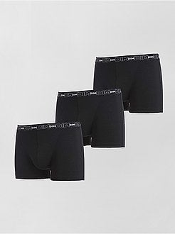 Set 3 boxer cotone stretch 'Dim' - Kiabi