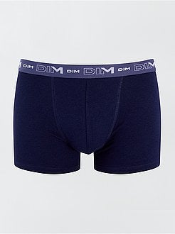 Set 3 boxer cotone stretch 'Dim' - Kiabi