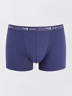 Set 3 boxer cotone stretch 'Dim' - Kiabi
