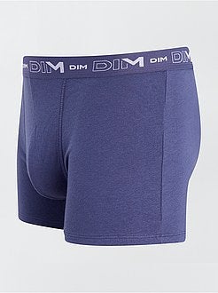 Set 3 boxer cotone stretch 'Dim' - Kiabi
