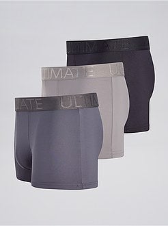 Set 3 boxer microfibra - Kiabi