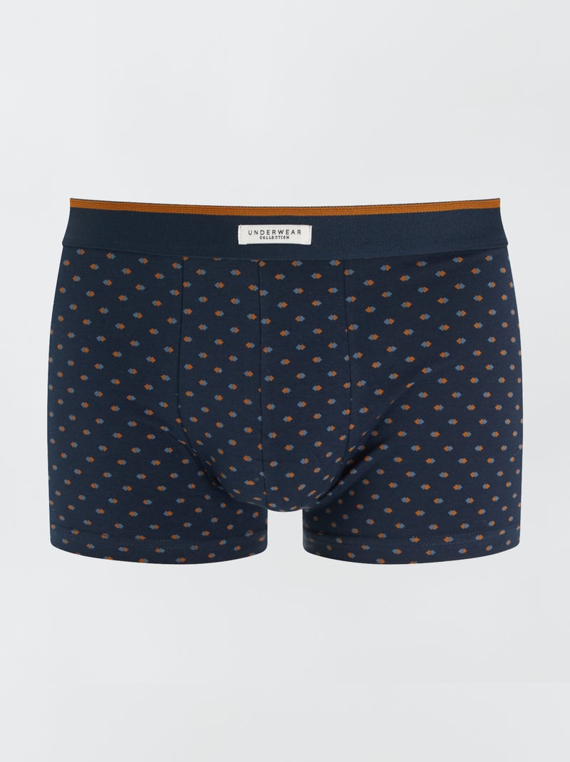 Set 3 boxer stretch GIALLO - Kiabi