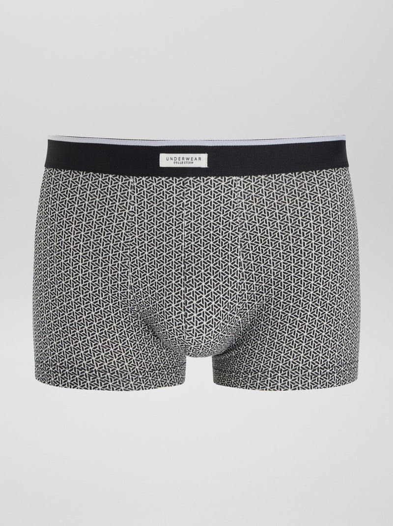 Set 3 boxer stretch NERO - Kiabi