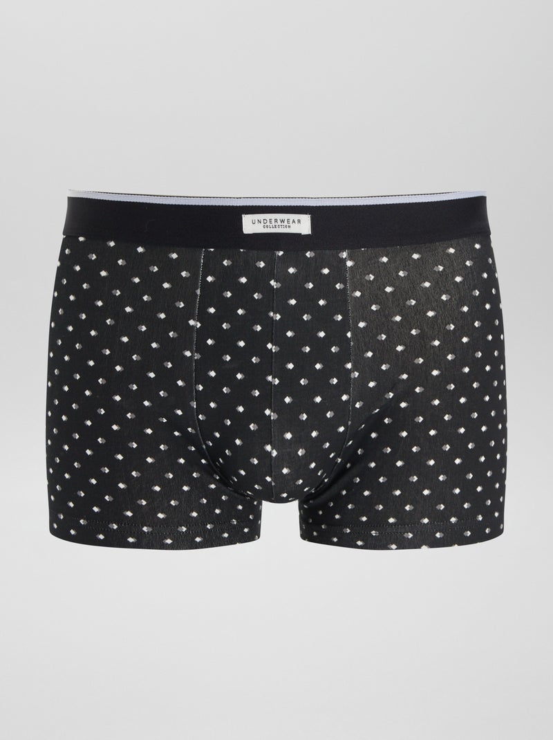 Set 3 boxer stretch NERO - Kiabi