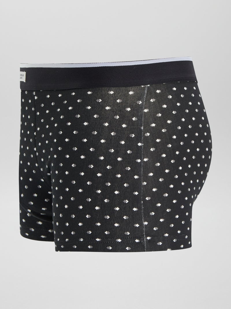 Set 3 boxer stretch NERO - Kiabi