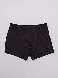 Set 3 boxer tinta unita - Kiabi