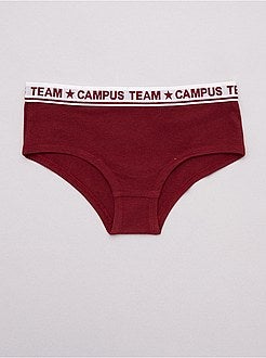 Set 3 culotte stile 'campus' - Kiabi