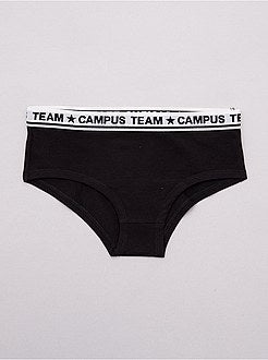 Set 3 culotte stile 'campus' - Kiabi