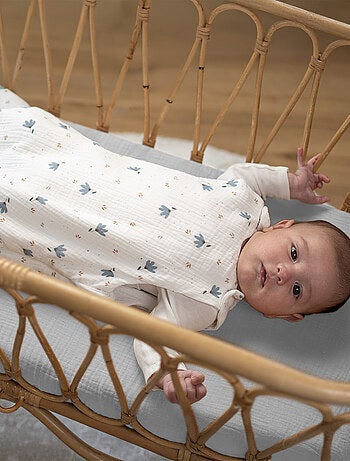 Set 3 lenzuoli culla bebè garza cotone | SEVIRA KIDS