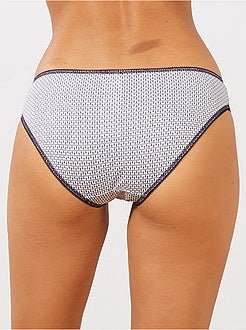 Set 3 mutandine 'eco-design' - Kiabi