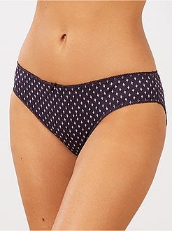 Set 3 mutandine 'eco-design' - Kiabi