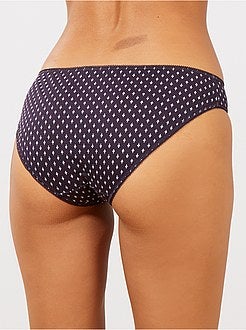 Set 3 mutandine 'eco-design' - Kiabi