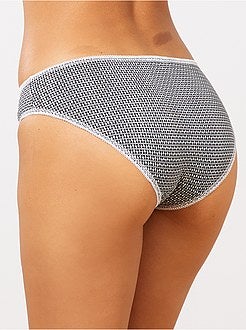 Set 3 mutandine 'eco-design' - Kiabi