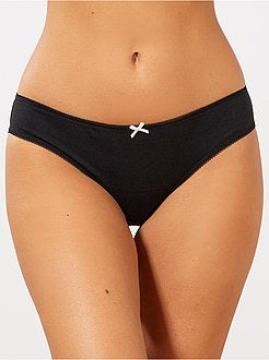 Set 3 mutandine 'eco-design' - Kiabi