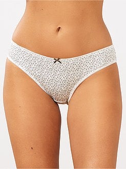 Set 3 mutandine 'eco-design' - Kiabi