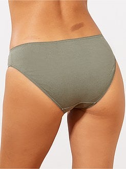 Set 3 mutandine 'eco-design' - Kiabi